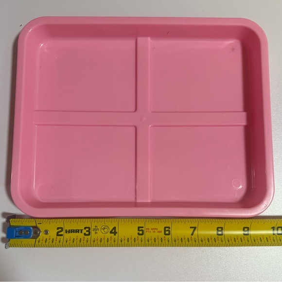 Pink Craft Box with clay bead spinner for bracelets or jewelry, beads and charms - Picture 4 of 6